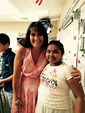 Terminé la escuela primera en Estados Unidos.