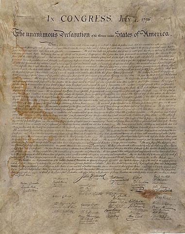 The Declaration of Independence