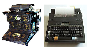 Máquina de escrever