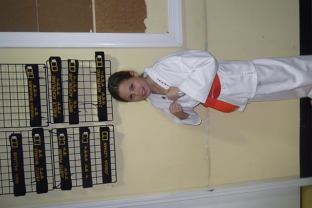 Obtuve mi primero cinturón