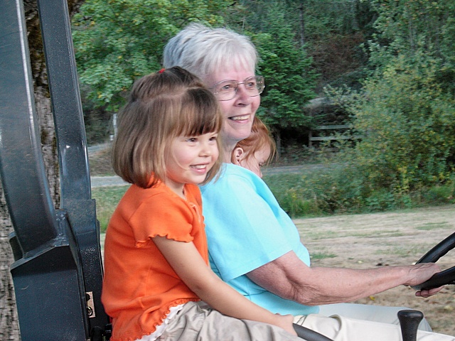 Yo visité mi abuelo en Oregon