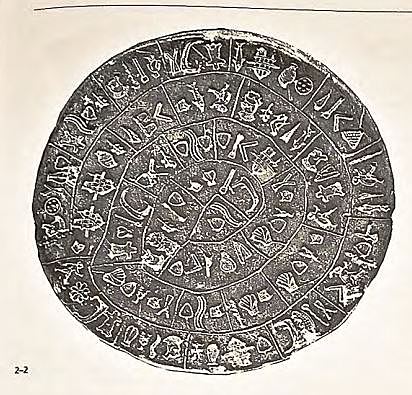 Primeros pictogramas Cretenses