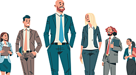 Timeline: Tipos de lideres