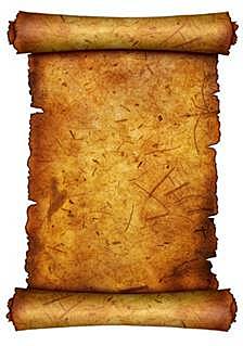 Se utiliza el pergamino para los manuscritos.