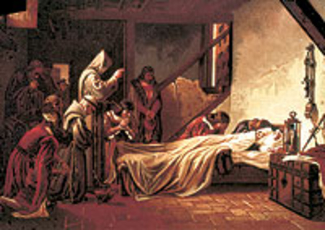 Fallecimiento de Colón.