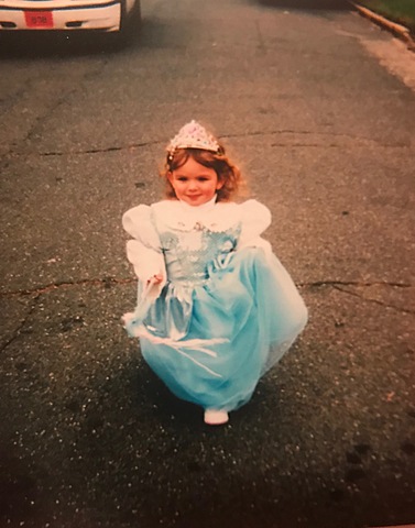 La primera vez anduvé por Halloween.