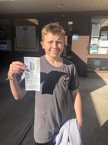 2019- Recibí mi licencia de conducir.