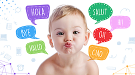 Timeline: Adquisición y desarrollo de lenguaje en la infancia.