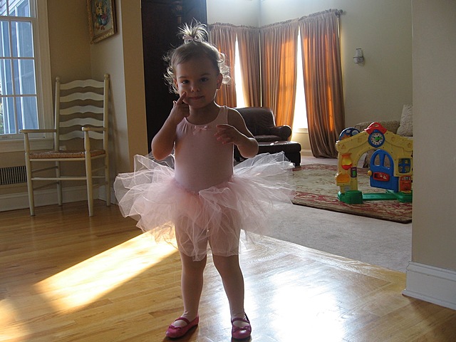 Tuve mi primera clase de baile