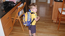 Timeline: Empecé la escuela en dos mil ocho.