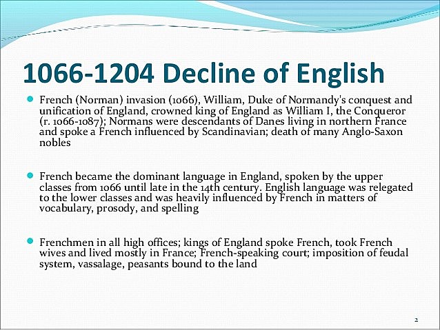 THE MIDDLE ENGLISH PERIOD   (c. 1066-1450 CE)