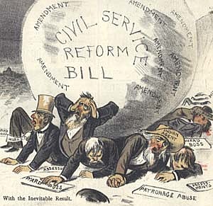 The Civil Service Act is Passed