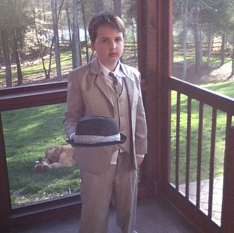 Me vestí como louis braille