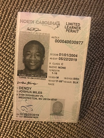 Fui a obtener mi permiso