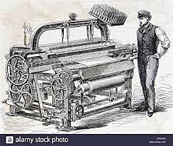 Edmund Cartwright invents de power loom