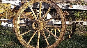 The wheel is invented