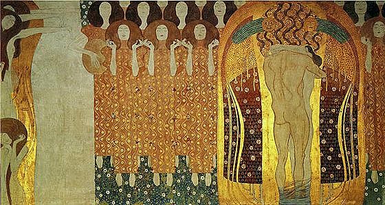Friso de Beethoven, de Klimt.