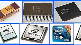 Timeline: EVOLUCION DE LOS MICROPROCESADORES