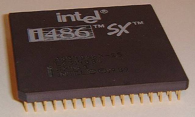 MICROPROCESADOR INTEL 80486  1991