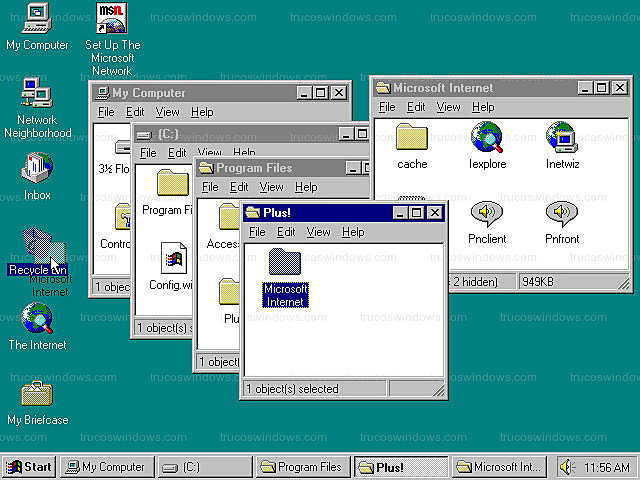La llegada de Windows 95
