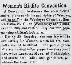 DECLARACIÓN DE SENECA FALLS NUEVA YORK