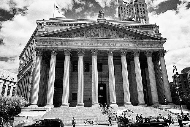Construction of New York County Courthouse
