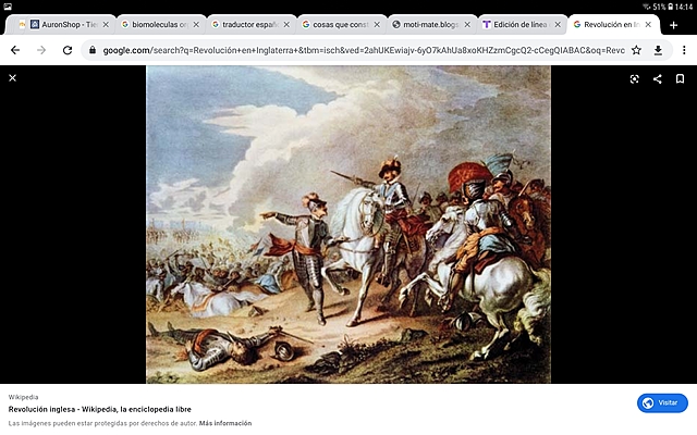 Revolución en Inglaterra