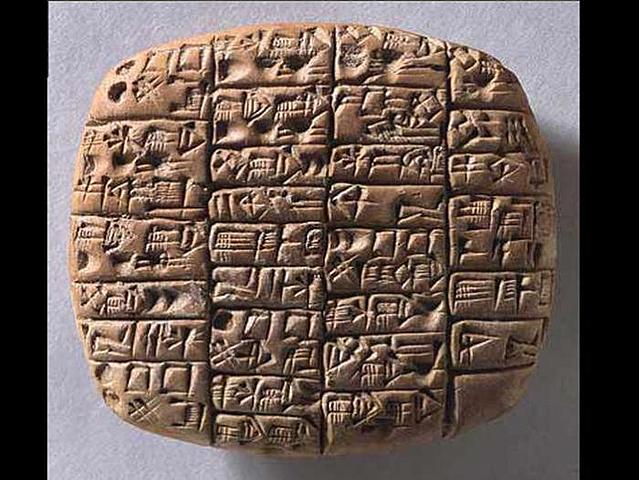 El hombre comienza a guardar información en las paredes de piedra.