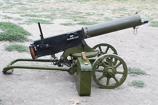 Sir Hiram Maxim creates the Maxim Gun.
