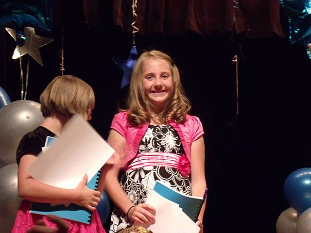 Jen graduates elementary