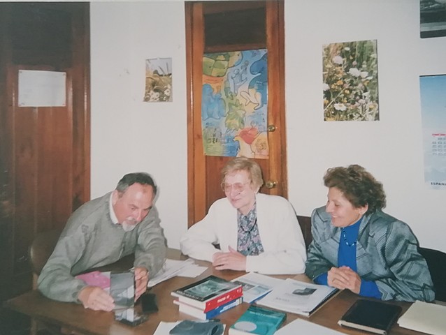 Visita del dr Hans-Peter a CEDAL