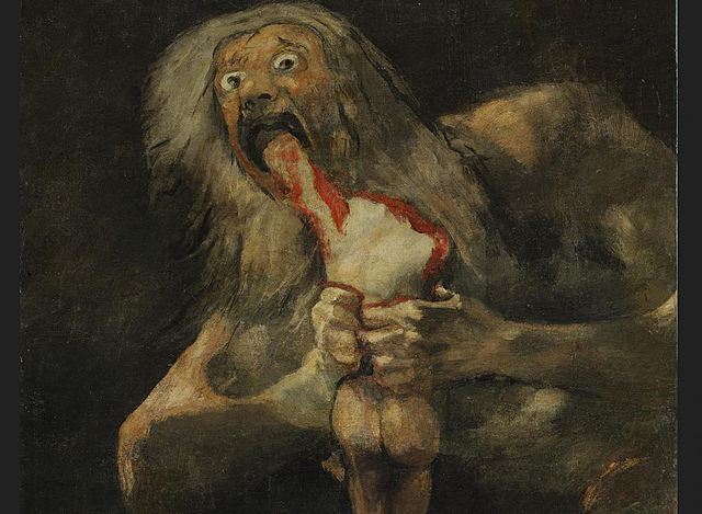 Saturn devorant al seu fill (Goya)