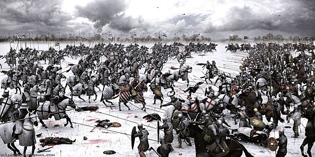 Battle of lake Peipus - Ice battle