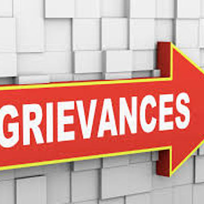 Timeline: Got grievances?