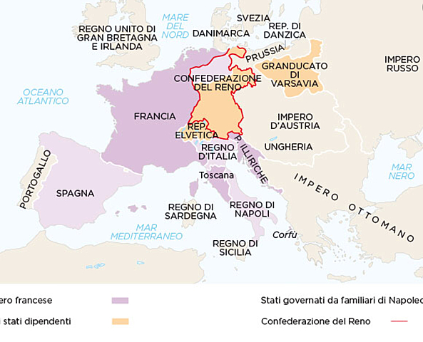 L’impero napoleonico