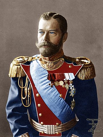 Tsar Nicholas 2 rules Russia