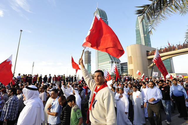 Dag 17 - Pro-regering demonstratie