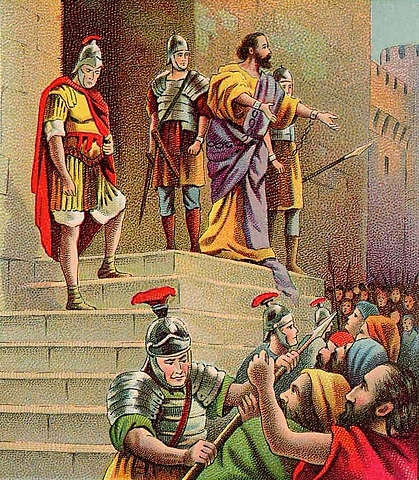 Paul arrested in Jerusalem