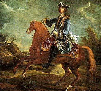 Comienza en Francia el reinado de Luis XIV, el Rey Sol.