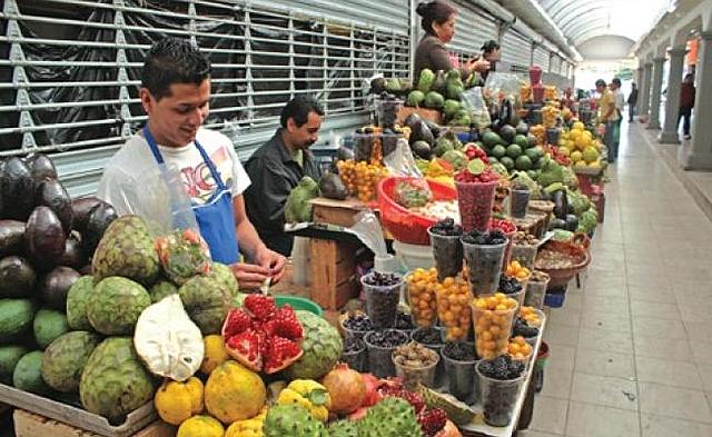 el mercado de la Cruz