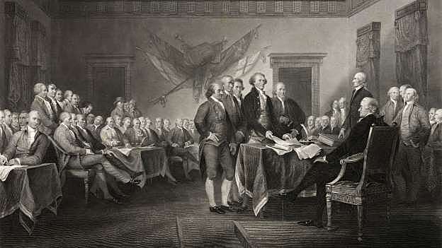 Declaration of Independence Signed