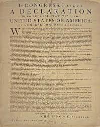 Declaration of Independence signed