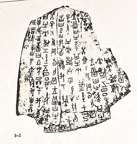 Escritura en huesos-oráculos