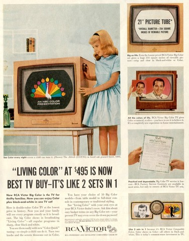 The First Color TV and The first Color TV Show