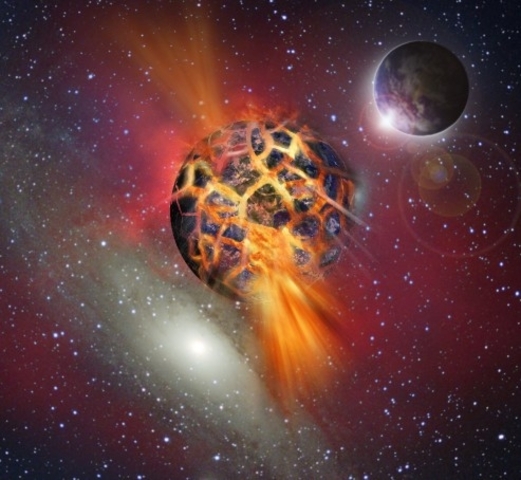 Growing Earth (4.6 BYA)