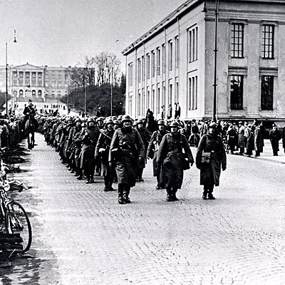 Timeline: Norge under 2. verdenskrig