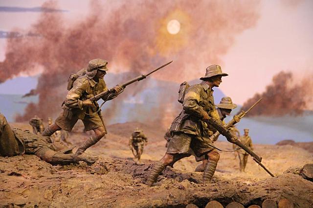 Australians go to war