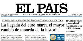 Primera circulació de l'euro