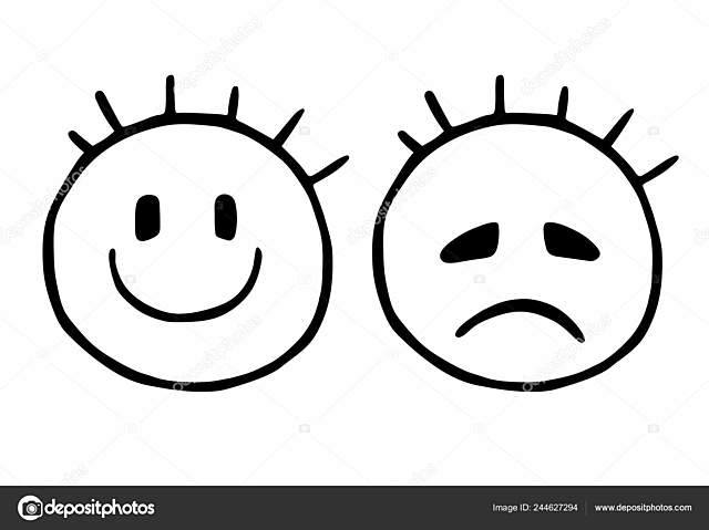 3er estudio “Cara alegre- triste”