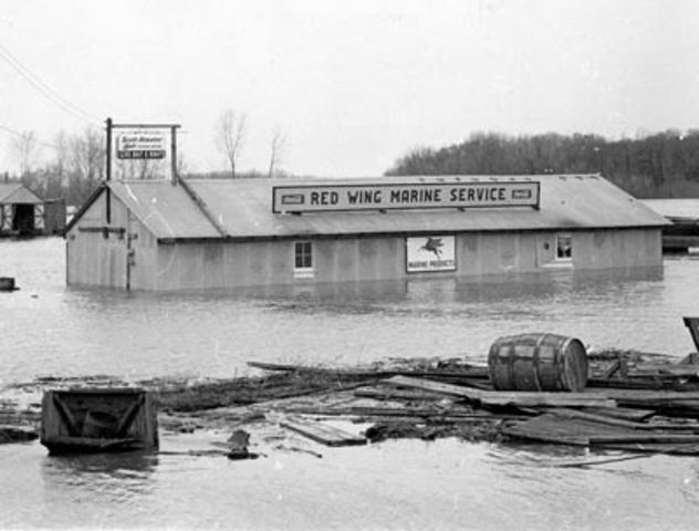Red Wing Marine Service Under Water